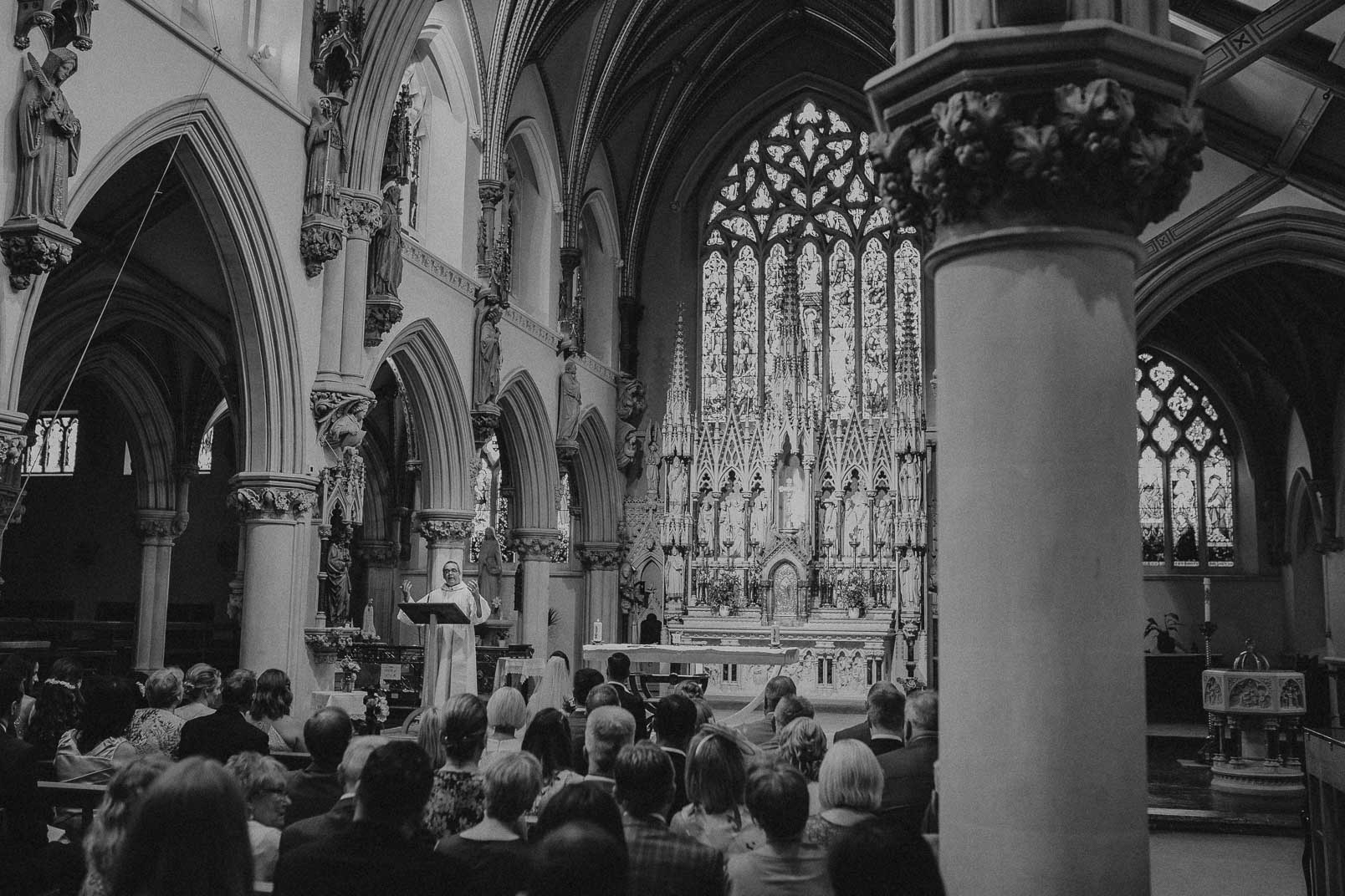 father speak in church