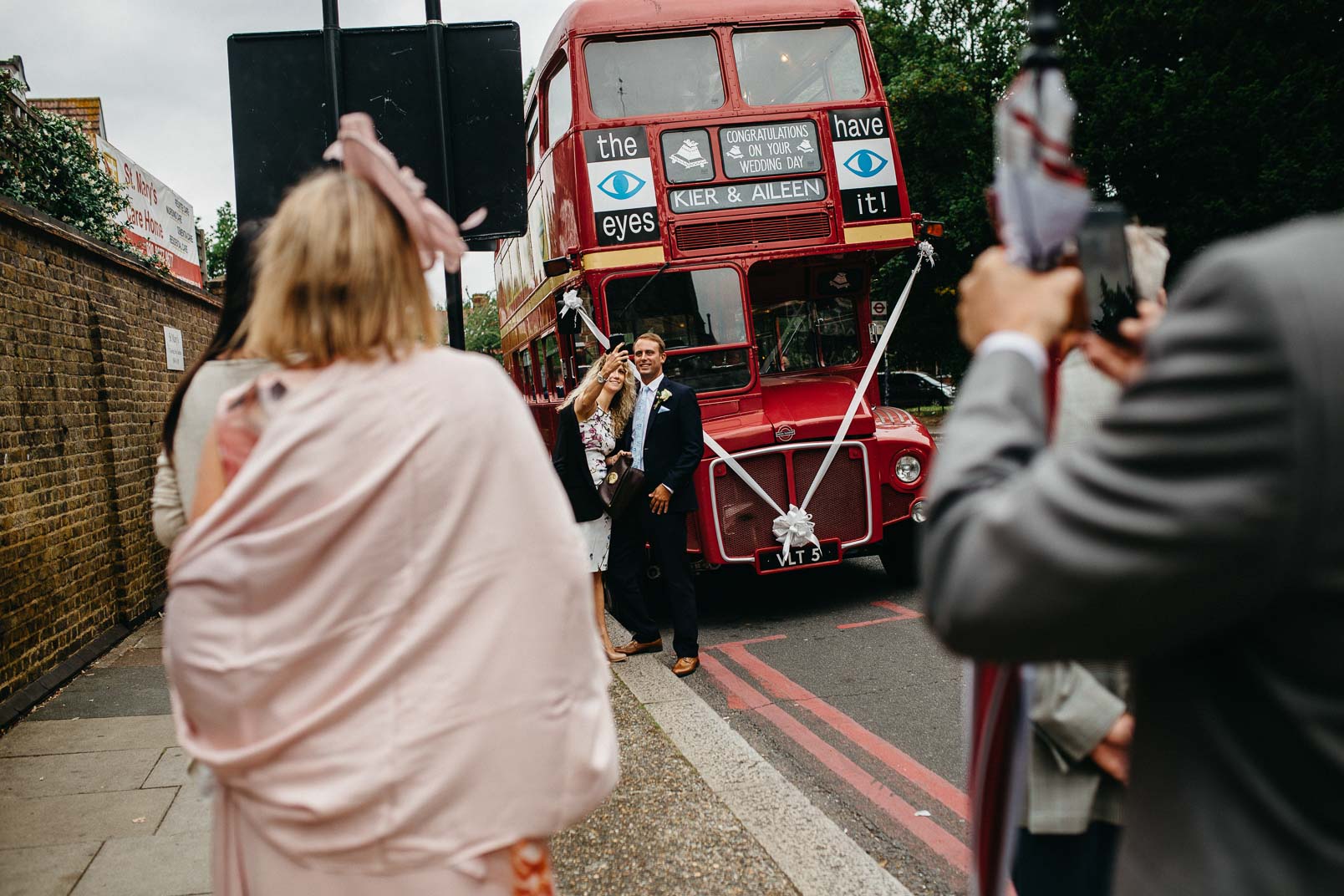 wedding bus
