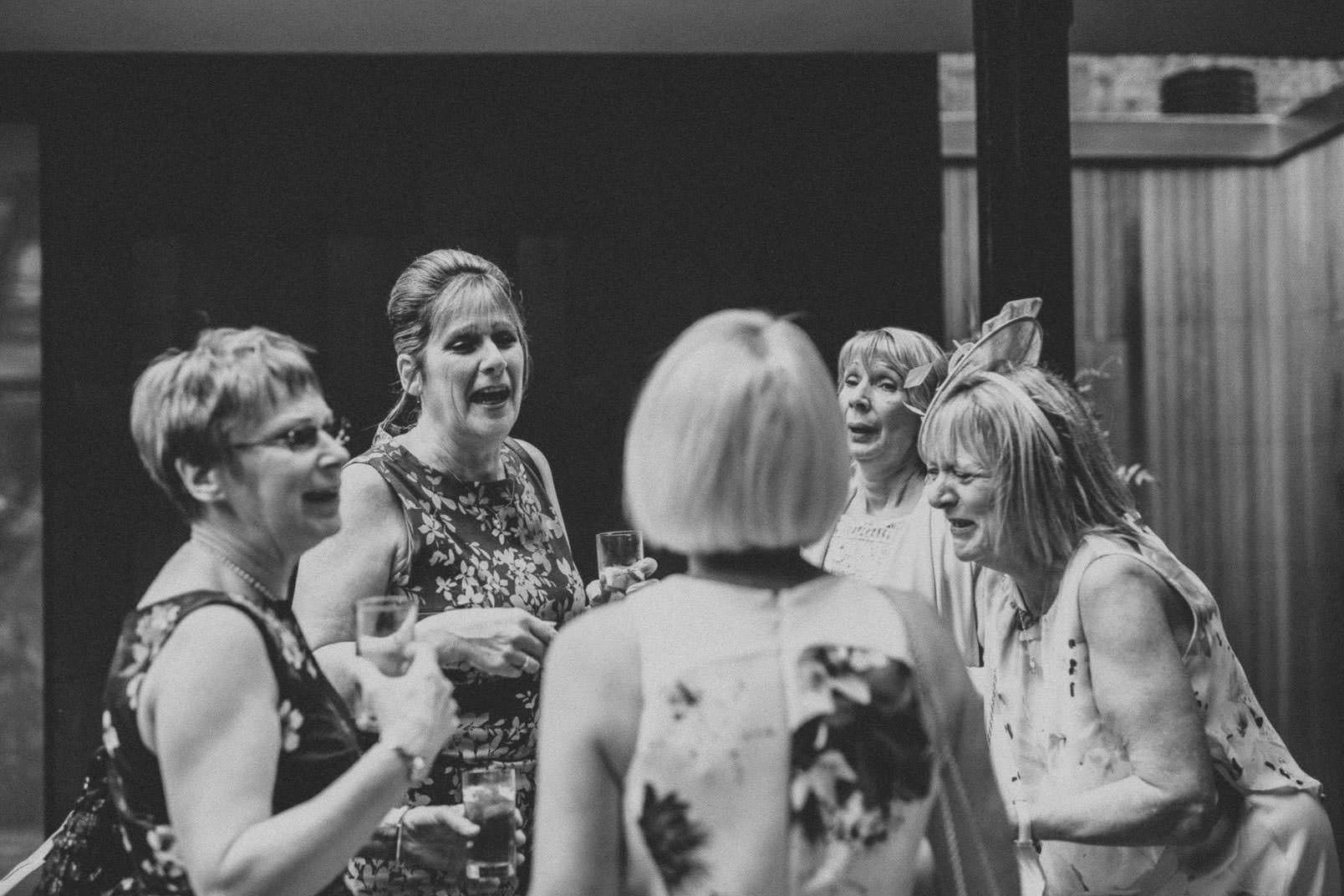 guestis at garden museum wedding