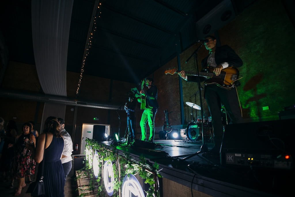 wedding at the barns at lodge farm